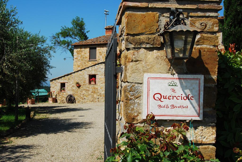 B&B Le Querciole Del Chianti Barberino Val d'Elsa Bagian luar foto